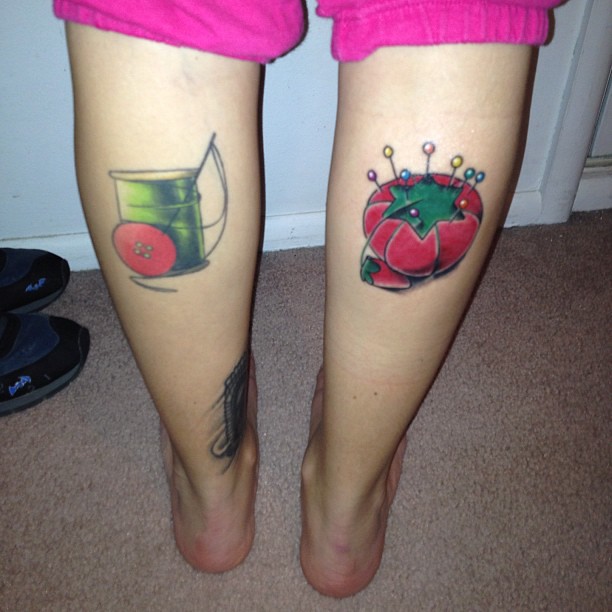 My sewing tattoos