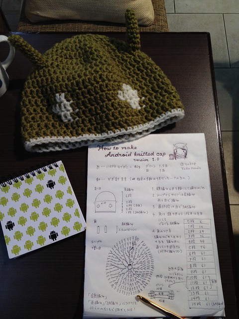 How to make Android knitted cap