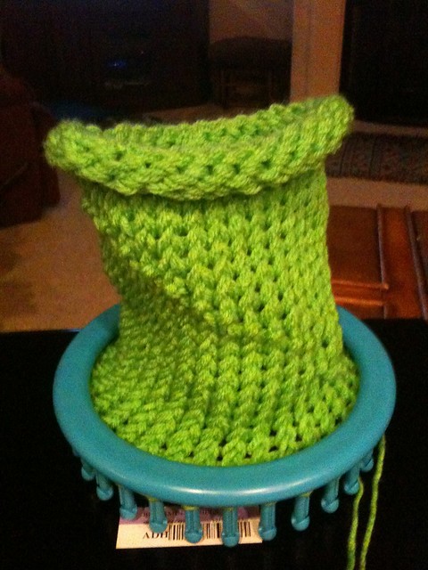 Child hat in process