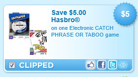 Electronic Catch Phrase Or Taboo Game Coupon
