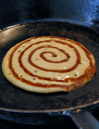 Pumpkin Cinnamon Roll Pancakes 3427 R