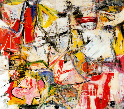 Willem De Kooning, Gotham News, oil on canvas, 1955 by dou_ble_you