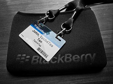 BlackBerry DevCon Asia in Singapore from 7-8 December 2011 at Suntec.