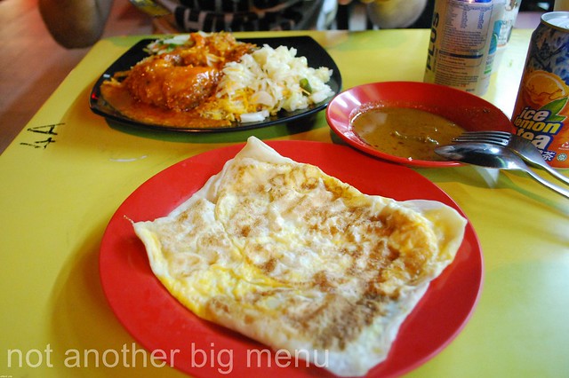 Al-Jilani Restaurant, Bencoolen, Singapore - Roti telur