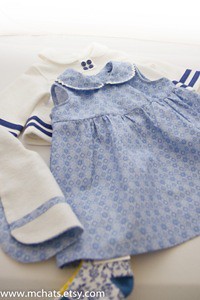 baby dress bib socks and jacket by McArt