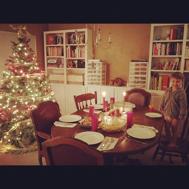 Early Christmas Dinner with my Mom #christmas #tree #holiday