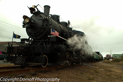 steam Train in Rockaway Beach by Dornoff Photography