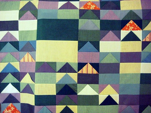 Flying Geese Quilt Top by berlinquilter