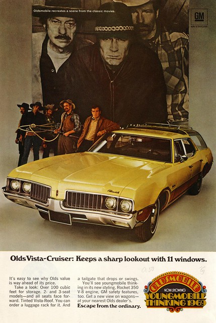 1969 Oldsmobile Vista Cruiser advert