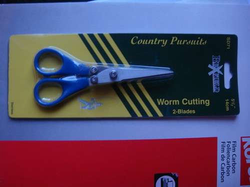 worm scissors by a1scrapmetal