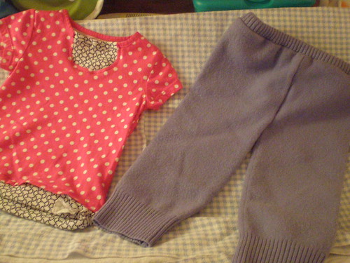 Modified shirt and bluewool play pants.