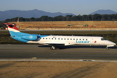 Luxair ERJ-145LU LX-LGZ GRO 26/01/2012