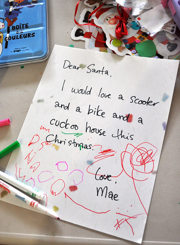 first letter to santa