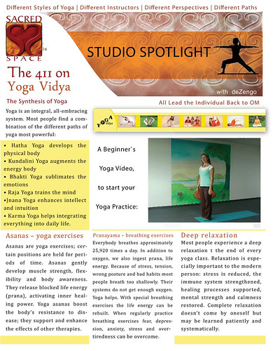 SACREDspace : January 1/2 2012 - Yoga Vidya (pg1)
