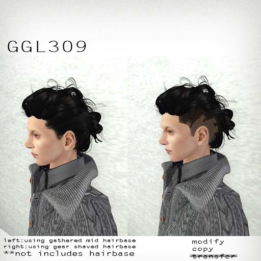booN GGL309 hair