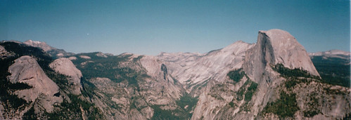 Yosemite Valley and Half Dome by fangleman
