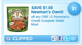 Newmans Own Complete Skillet Meal Coupon