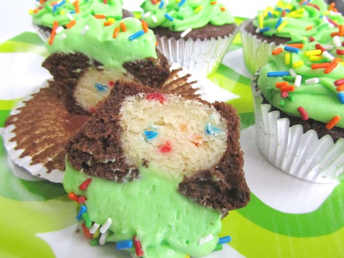 Finalist 2: Chocolate Truffle Funfetti Cupcakes