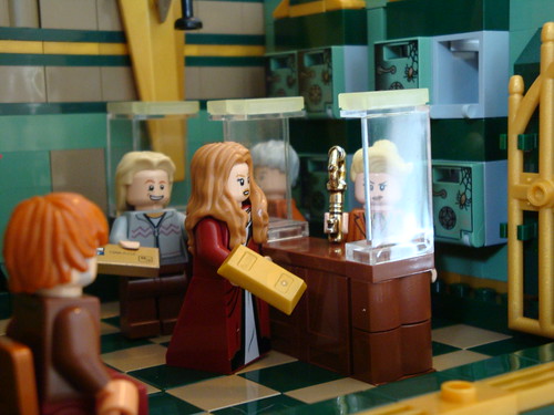 LEGO Modular Bank 'What do you mean you don't take pearl gold ingots?'