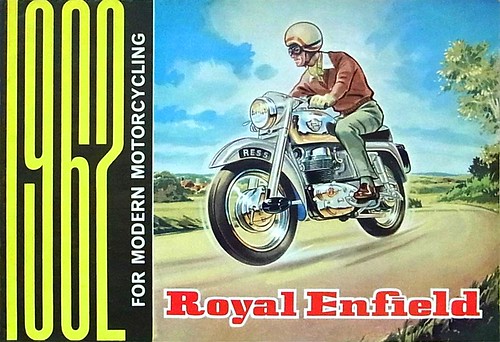 Royal Enfield Modern Motorcycle- 1962 by bullittmcqueen