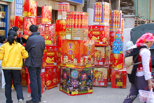 Fireworks for sale in Jianshui China