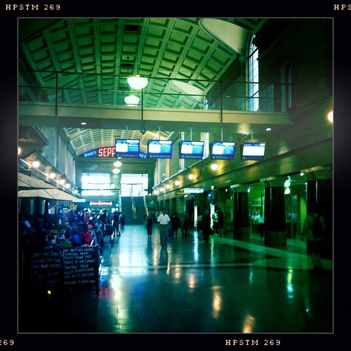 Adelaide railway station. Day 26/366.