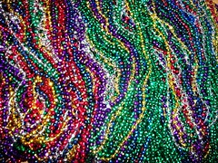 Mardi Gras beads 