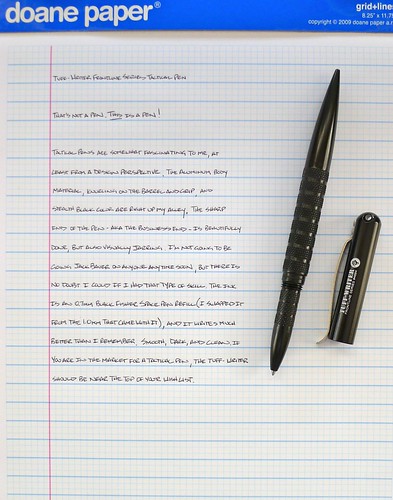 Tuff-Writer Frontline Series Tactical Pen
