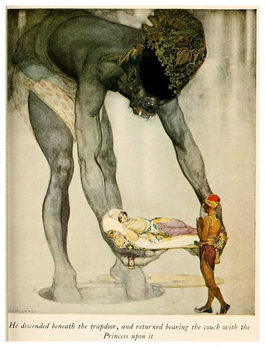 006-Tales of the Persian genii 1917-ilustrado por Willy Pogany