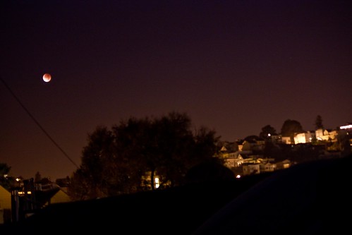 Lunar Eclipse -- San Francisco