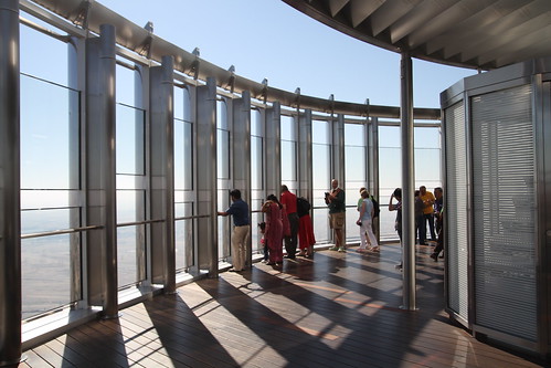 The observation deck is pretty cool-looking