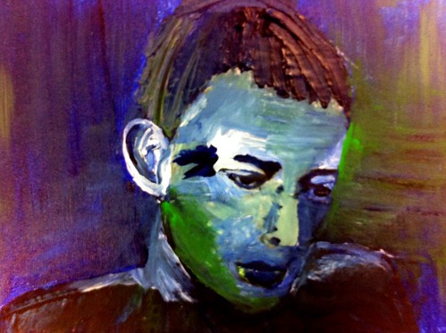 Thom Yorke Painting