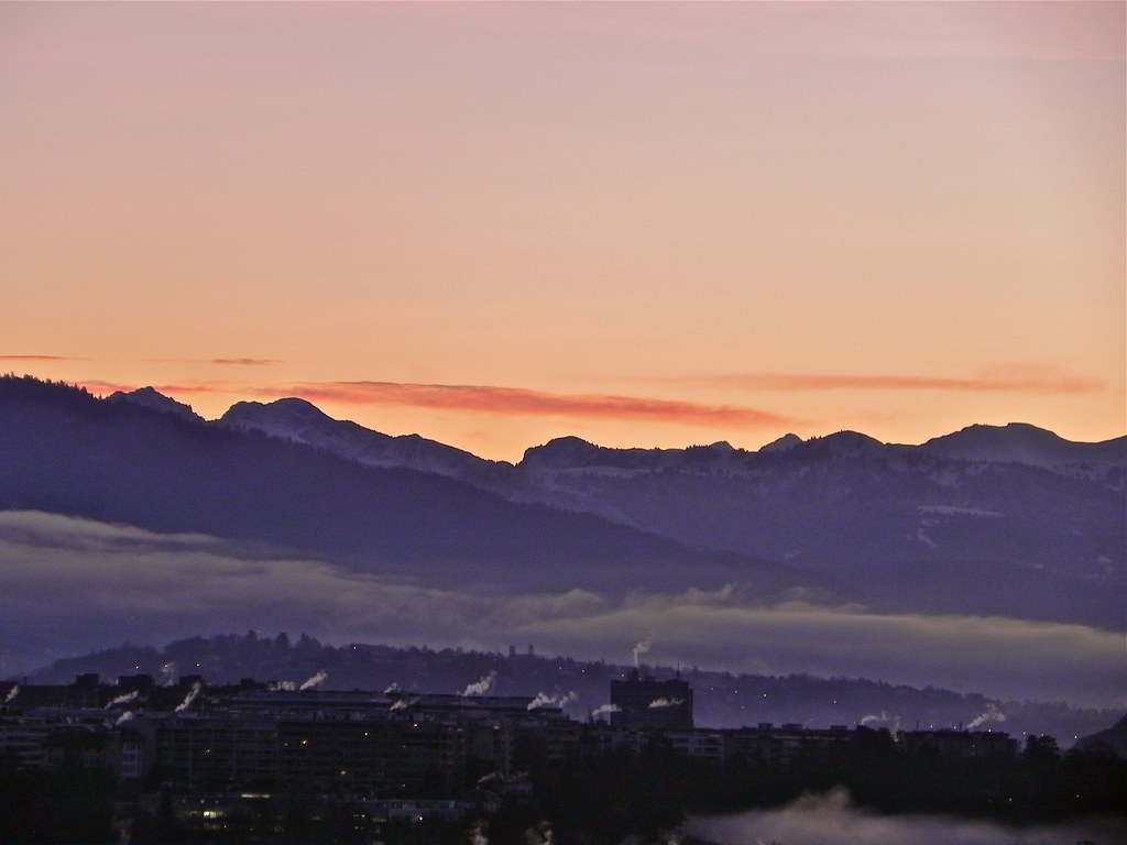 View from Geneva This Morning
