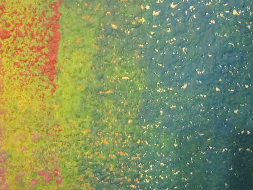 Abstract Green Painting