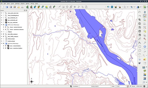 Added hydrography to basemap