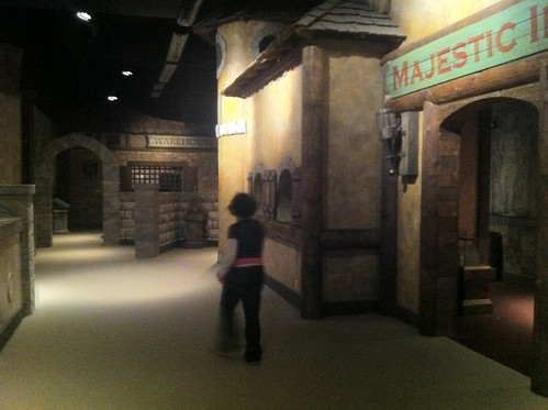 The Village realm at the magiquest castle in pigeon forge