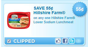 Hillshire Farm Lower Sodium Lunchmeat Coupon