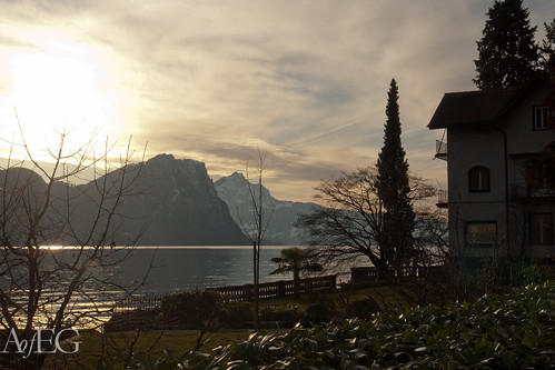 Lake Lucerne, Uri Switzerland by The Art of English Gardens
