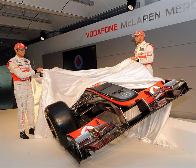 McLaren presentó nueva maquinaria