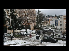 Neige sur Alger: Février 2012