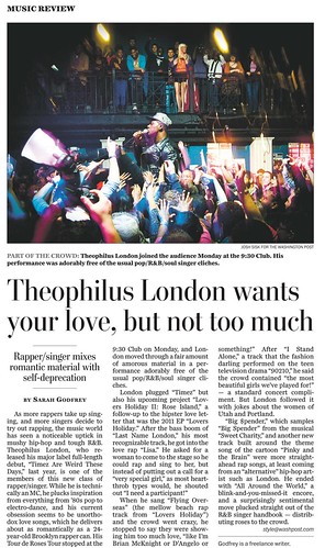 Theophilus London Wash Post tearsheet