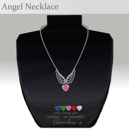Caroline's Jewelry Angel Necklace