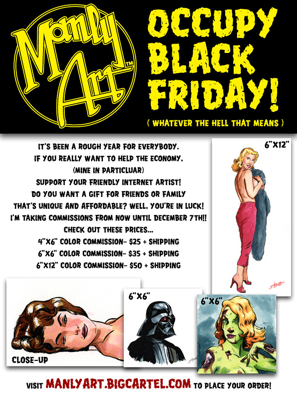 Manly Art: Occupy Black Friday!