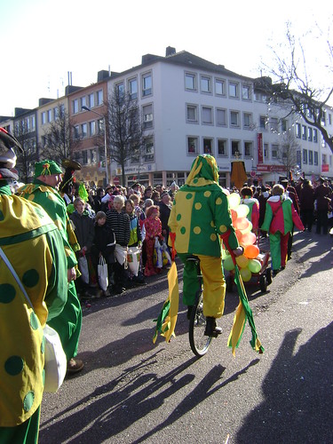 Monociclo, Desfile, Carnaval en Düren 2011, Alemania/Parade, Karneval in Düren' 11, Germany - www.meEncantaViajar.com by javierdoren