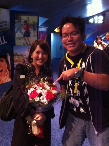 With Mami Sunada, director of ENDING NOTE: DEATH OF A JAPANESE SALESMAN