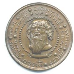 Manship Dionysus medal obverse