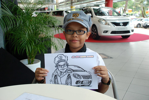 Caricature live sketching for Tan Chong Nissan Almera Soft Launch - Day 1 - 44