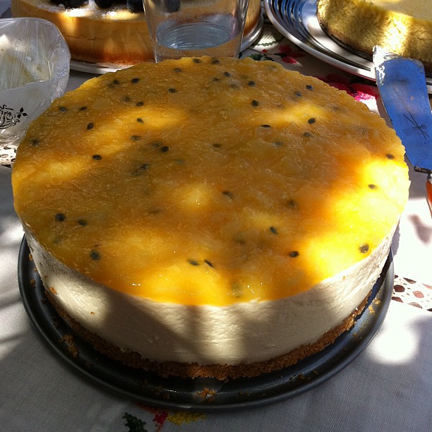 Sun Sparkle cheesecake