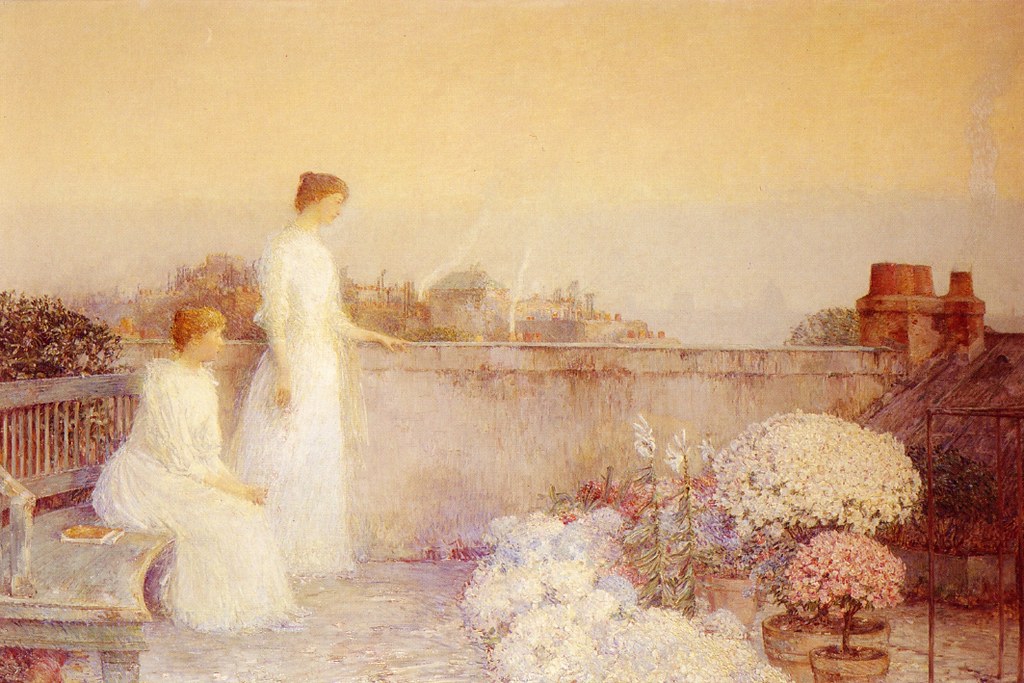 Twilight by Frederick Childe Hassam - circa 1888