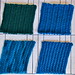 Ribs with a Bias in Two Yarn Types